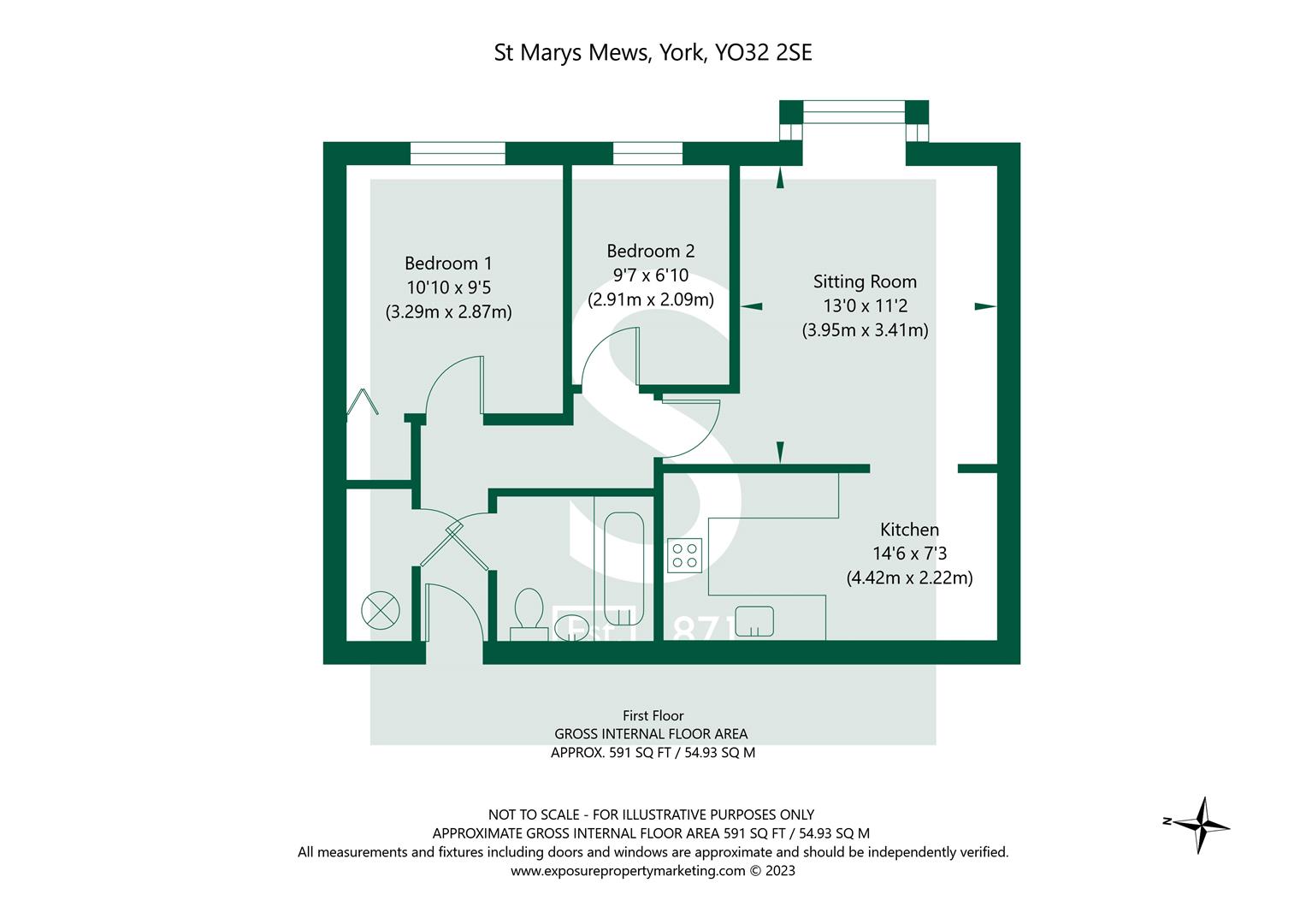 Greenshaw Drive 25 St Marys Mews York YO32 2SE
