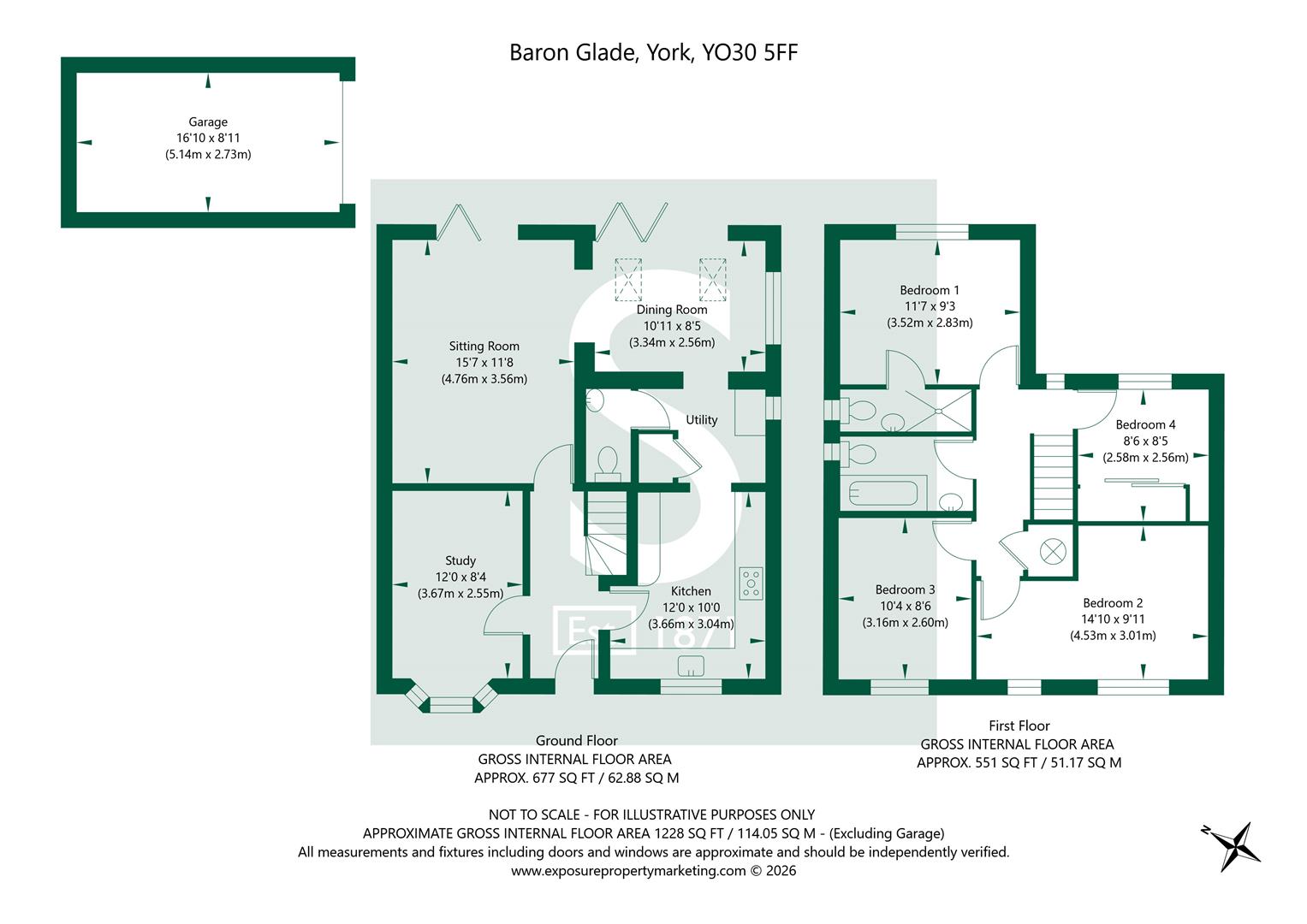 Baron Glade 1 York YO30 5FF