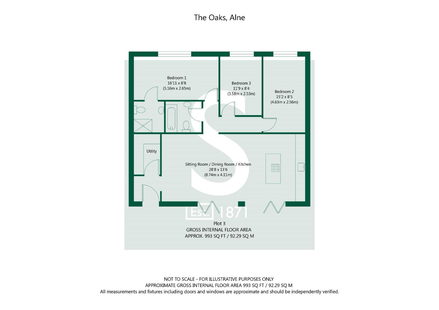 Forest Lane Plot 3, The Oaks York YO61 1TT