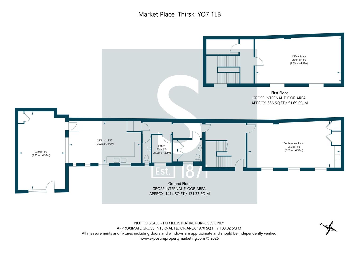 Market Place 14A Thirsk YO7 1LB