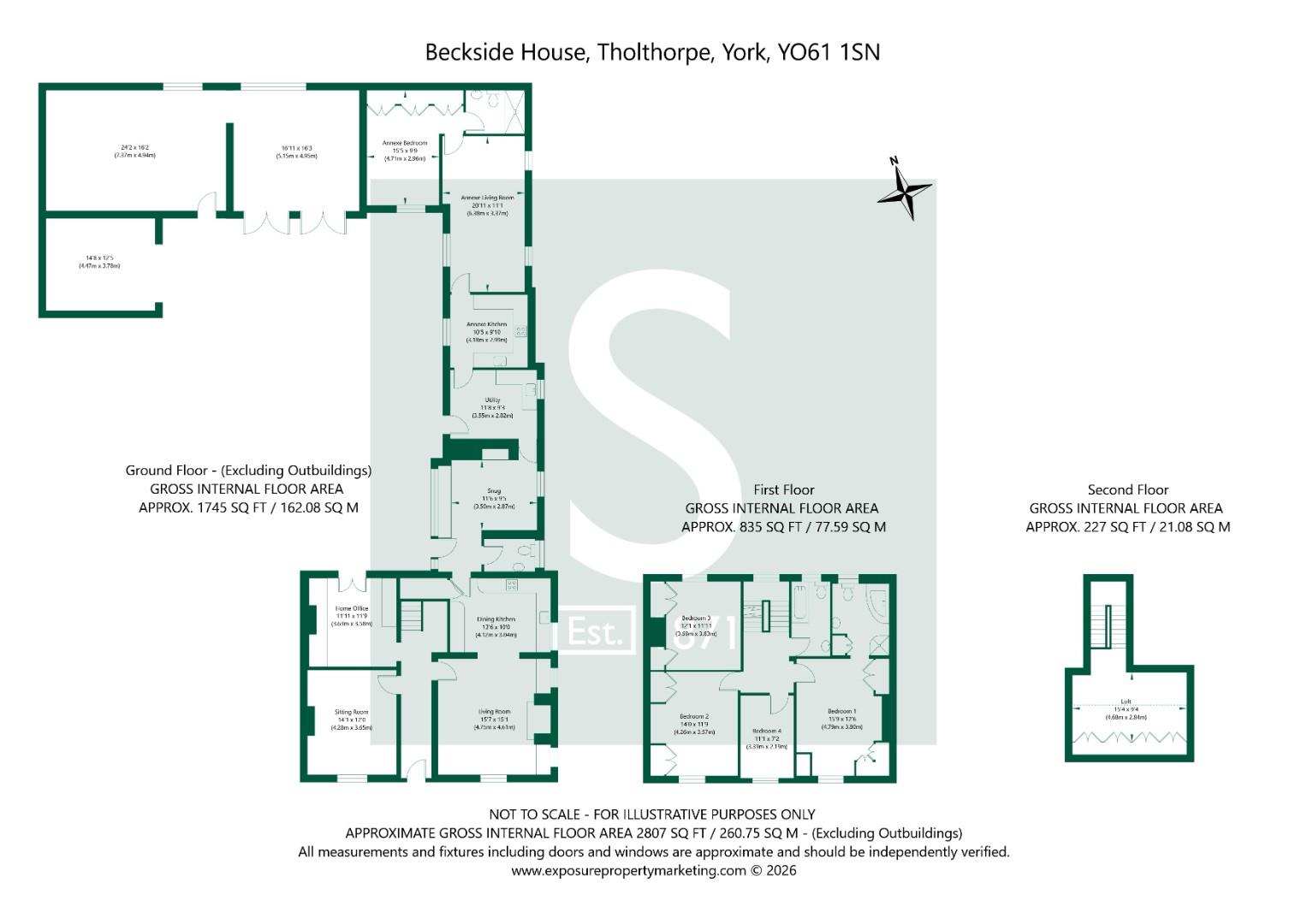 Tholthorpe Beckside House York YO61 1SN