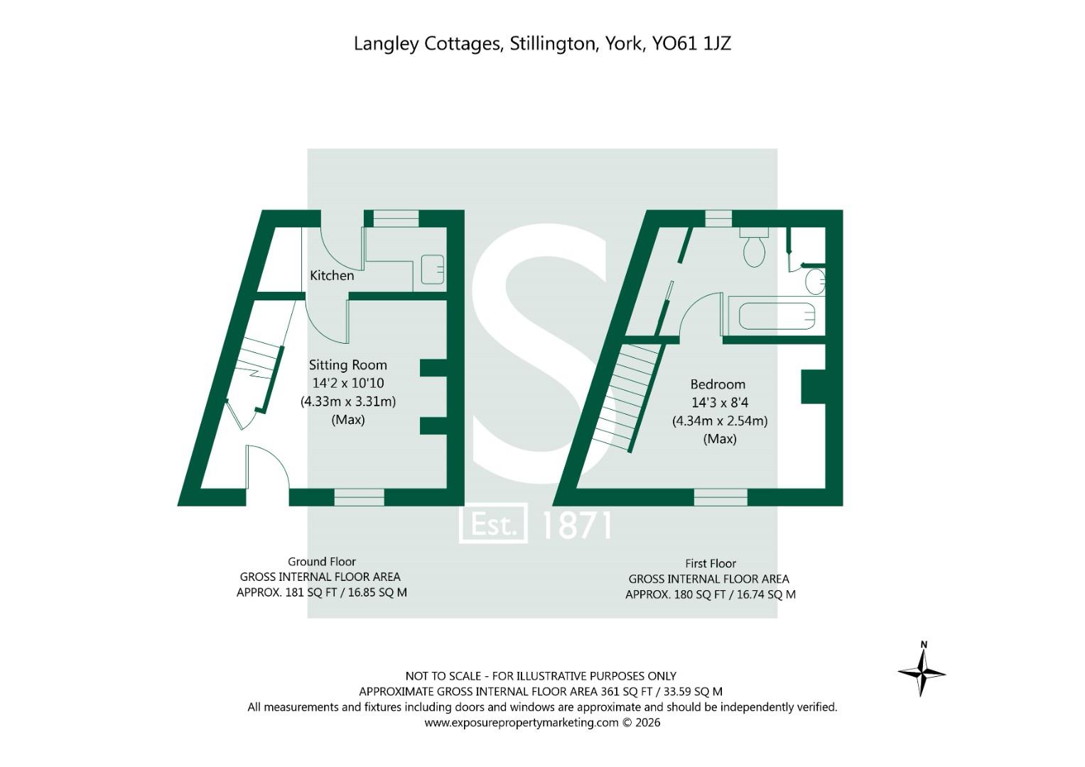 Main Street 4 Langley Cottages York YO61 1JZ