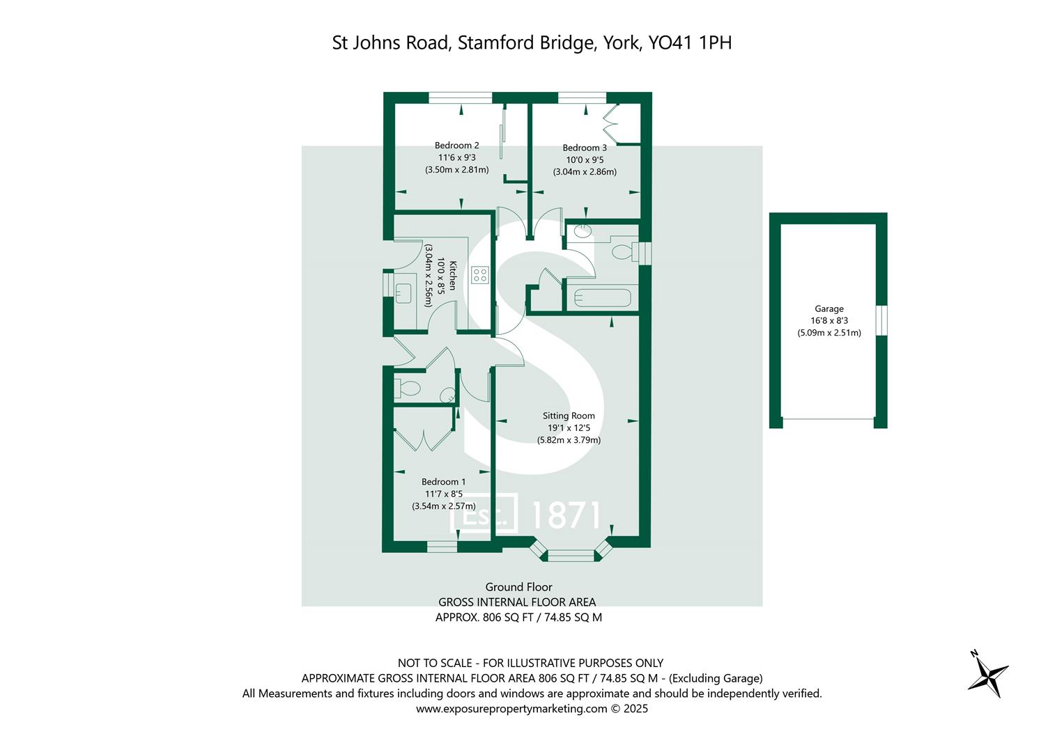 St. Johns Road 19 York YO41 1PH