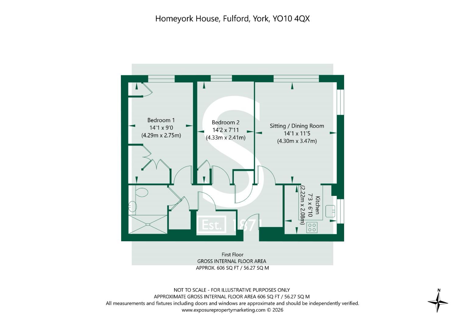 Danesmead Close 23 Homeyork House York YO10 4QX