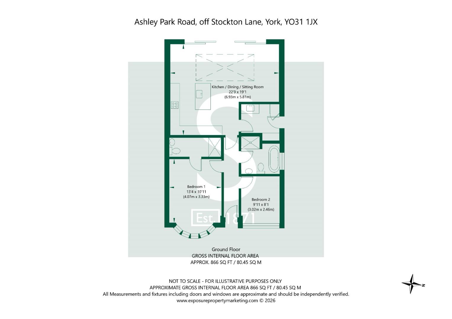 Ashley Park Road 37 York YO31 1JX
