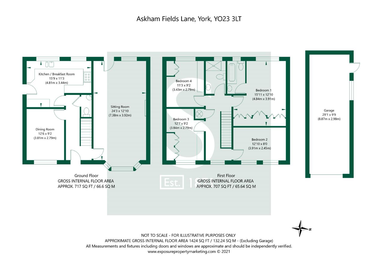 Askham Fields Lane Rye House, 6 York YO23 3LT