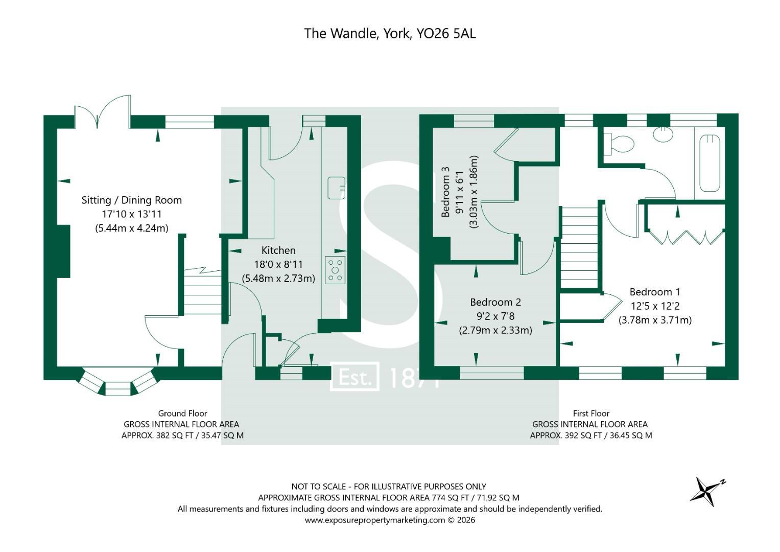 The Wandle 12 York YO26 5AL