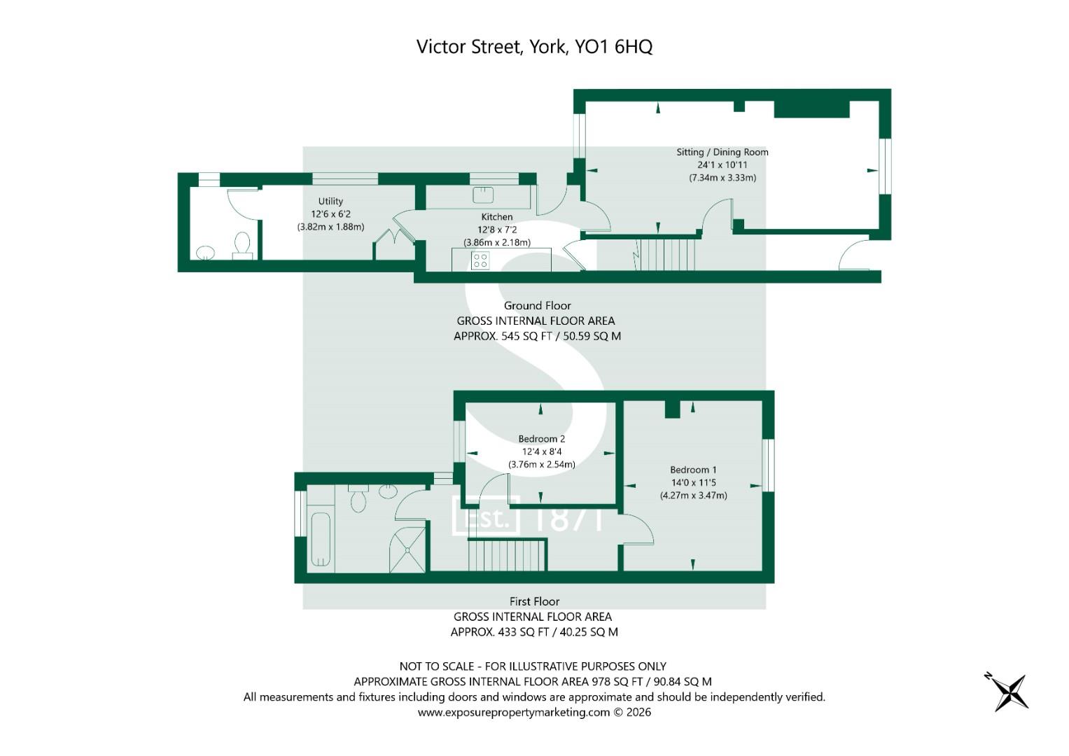 Victor Street Bay Tree House, 46 York YO1 6HQ