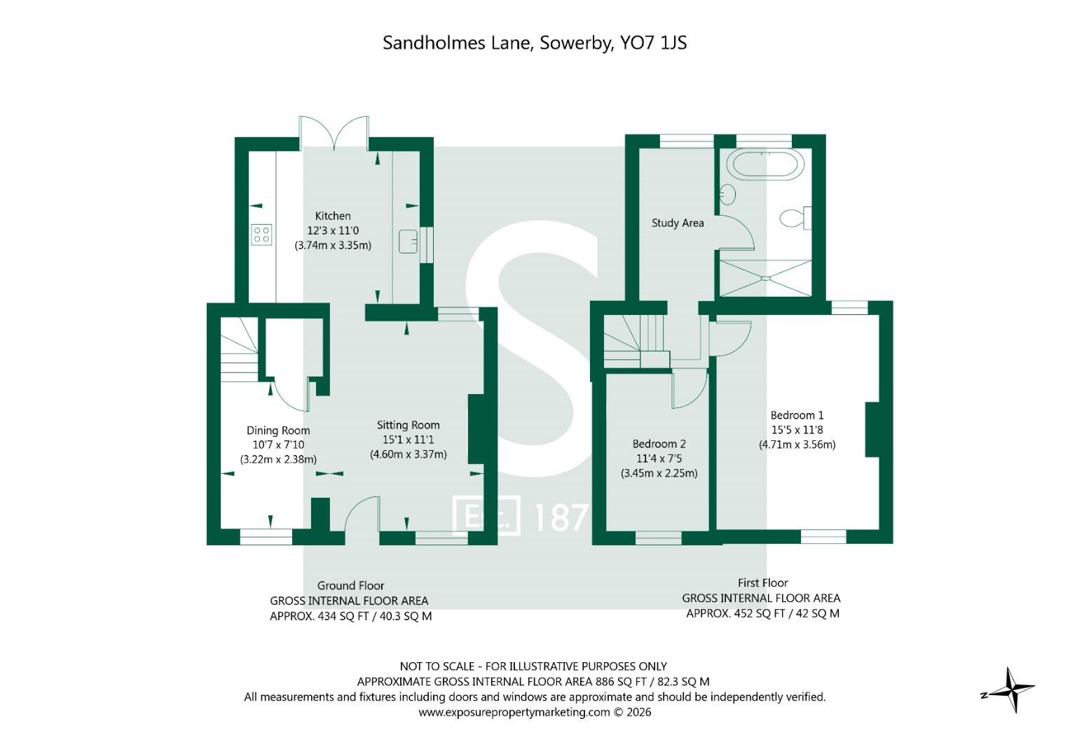 Sandholmes Lane 123 Worlds End Thirsk YO7 1JS