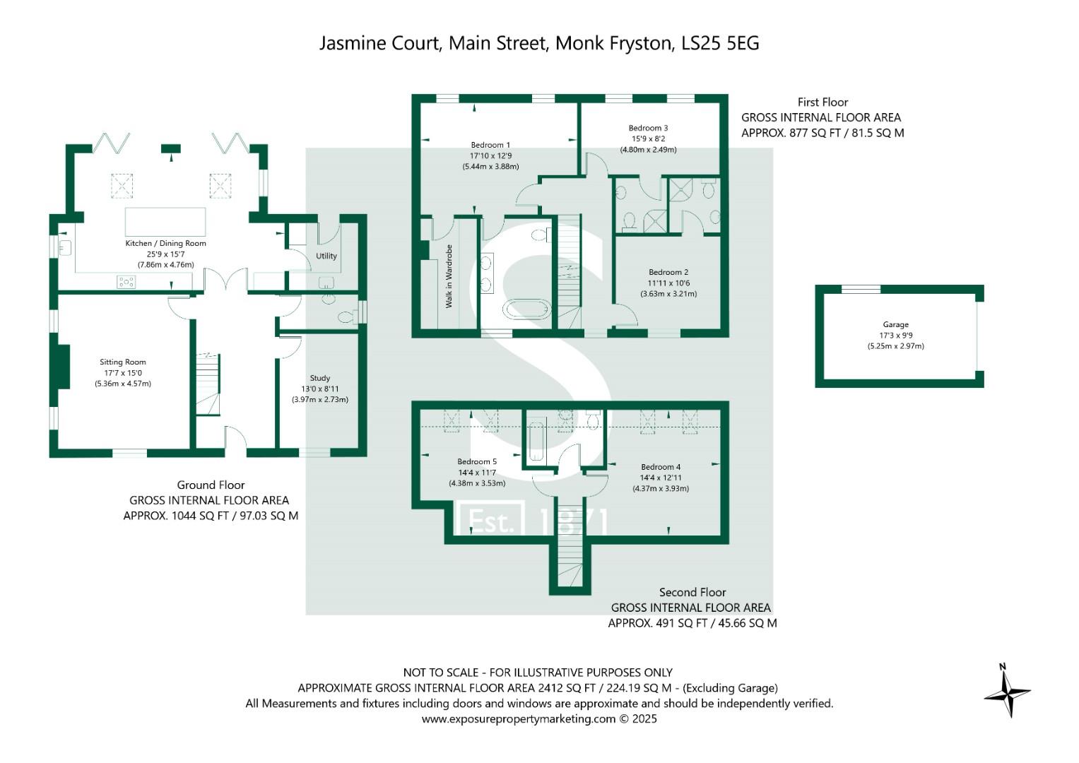 Main Street 3 Jasmine Court Monk Fryston LS25 5EG
